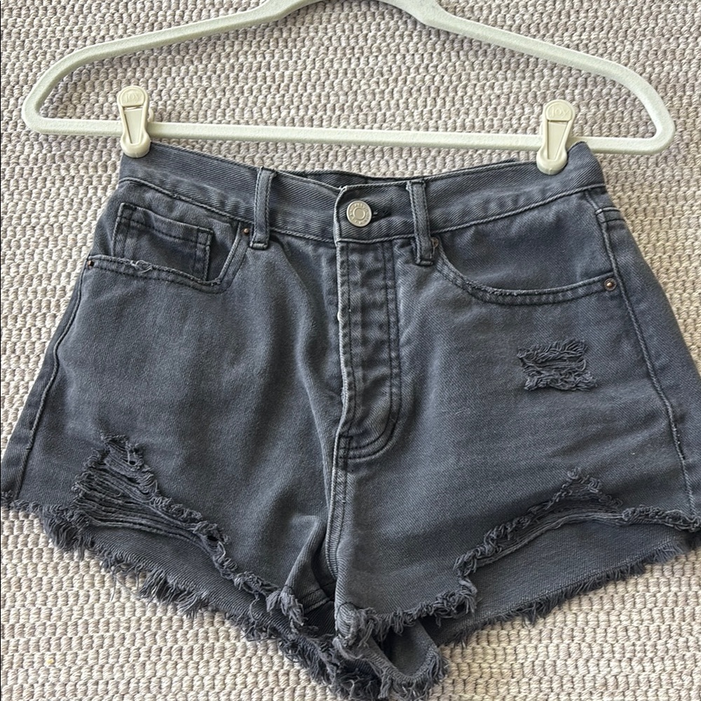 Pacsun Black Denim Shorts